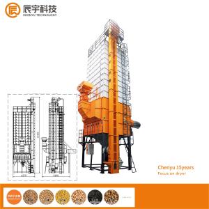 Wholesale Batch Type Electric Corn Dryer Manufacturer 5HCY-30 0.5-1.2%/h 17.35KW from china suppliers