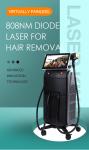 Permanent Laser Hair Removal Machine 3 Wavelength Ice Diode Speed 755nm 808nm