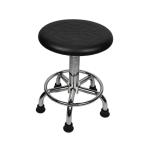 Industrial PU Leather Anti Static Lab Chair Stainless Steel ESD Task Chair
