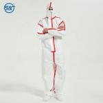 Waterproof Disposable impervious coverall Non woven workwear overol PPE Set Suit