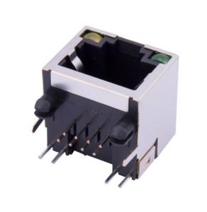 Wholesale 1X1 Gigabit Female Magnetic RJ45 Jack With Transformer from china suppliers