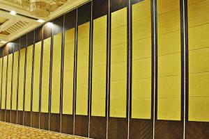 Wholesale Acoustic Wooden Sliding Partition Walls For Function Room / Exhibition Hall from china suppliers