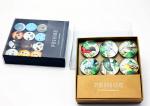 25mm 40mm 50mm Custom Photo Print Fridge Magnet With Gift Box Packaging