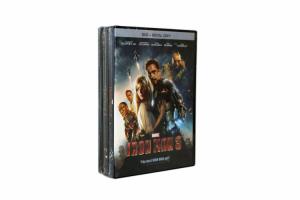 Wholesale Free DHL Shipping@HOT Classic and New Movie DVD Iron Man 1-3 Complete Collection Boxset from china suppliers