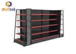 Professional Design Supermarket Gondola Shelving , Gondola Display Stands