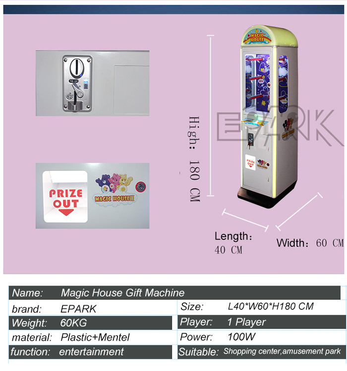 Magic House Claw Doll Catch Gambling Crane Game Machine