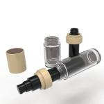 Refillable Empty Cosmetics Glass Bottle For Cosmet Serum Lotion 30ml 50ml 100ml