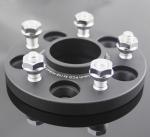 Forged Aluminum Wheel Spacers Anodize Black 5x108 15mm Wheel Spacers