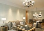 Modern Contemporary Wall Coverings / Breathable Striped Wallpaper for Living