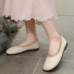 S391 Leather Shoes Handmade Toe Layer Cowhide High Quality Women'S Shoes Custom