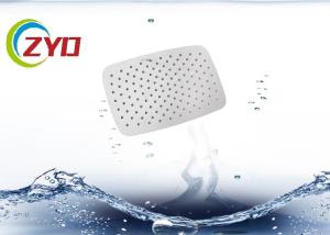 Wholesale Thin Brushed Nickel Rain Shower Head Anti Corrosion Steel Material from china suppliers