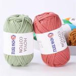 1/1NM 70% Cotton 30% Nylon Cotton Nylon Yarn Colorful Hand Made Crochet Knitting