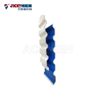Wholesale Double Layer Corrugated Roof Sheet Making Machine PVC Roofing Wall Panel from china suppliers