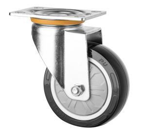 Wholesale 2.5 Inch Black Polyurethane Caster Wheel from china suppliers
