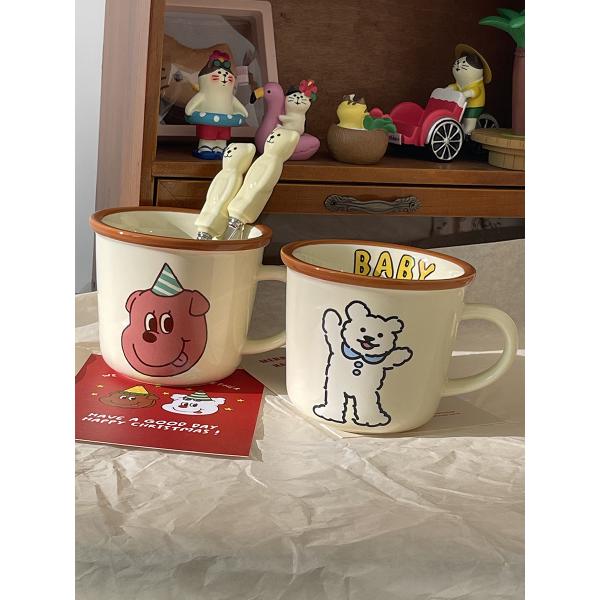 Multifunctional Portable Ceramic Coffee Cups Microwave Dishwasher Cold Resistant