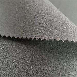 Wholesale Softshell Jacket Polyester Bonded Fabric 75DX75D 280gsm 150cm Waterproof Breathable Fabric from china suppliers