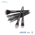 9pieces Wooden Handle Nylon Hair Cosmetics Makeup Brush Set