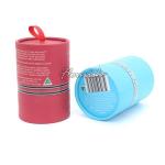 Hot Foil Stamping Corrugated Paper Cans Packaging Cardboard Paper Tube Candle