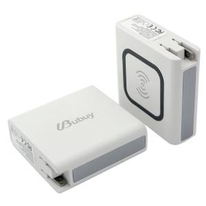 Wholesale ABS PC 8000mAh 10W PD QC3.0 Wireless Power Bank Charger from china suppliers