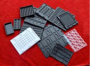Wholesale Light Weight Blister Packaging Box ESD Vacuum Forming Tray PET PP PS Material from china suppliers