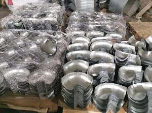 Wholesale Ventilation System Deep Drawn Parts 150mm 90 Degree Elbow from china suppliers