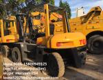 Used 5ton Tcm Forklift Trucks Fd50 / Japan Made Second Hand Fork Lift Trucks