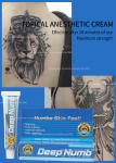 OUR Tattoo Numbing Cream Gel, that's better than any tattoo numbing cream on the