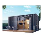 Outdoor Wooden Mobile Living Container House Expandable Prefabricated House in