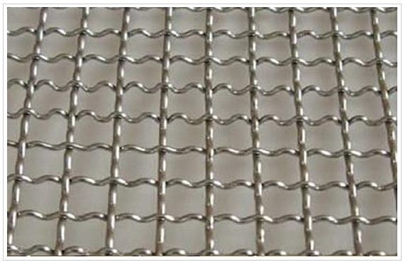 Hooked Vibrating Mining Sieve Mesh With Plain Crimped / Flat Top Crimped