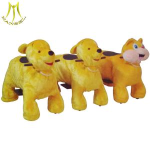 Wholesale Hansel Mall animal toy rides stuffed electronic battery Motorized Animals from china suppliers