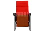 Aluminum Alloy Base Legs Padded Church Chairs Ply Wood Outer Back Design