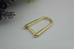Small metal fitting supplier provide 20mm detachable metal D ring buckle for