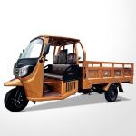 32Ah Storage Battery Heavy Duty Closed Cabin Adult Tricycle with Keel 40*100mm