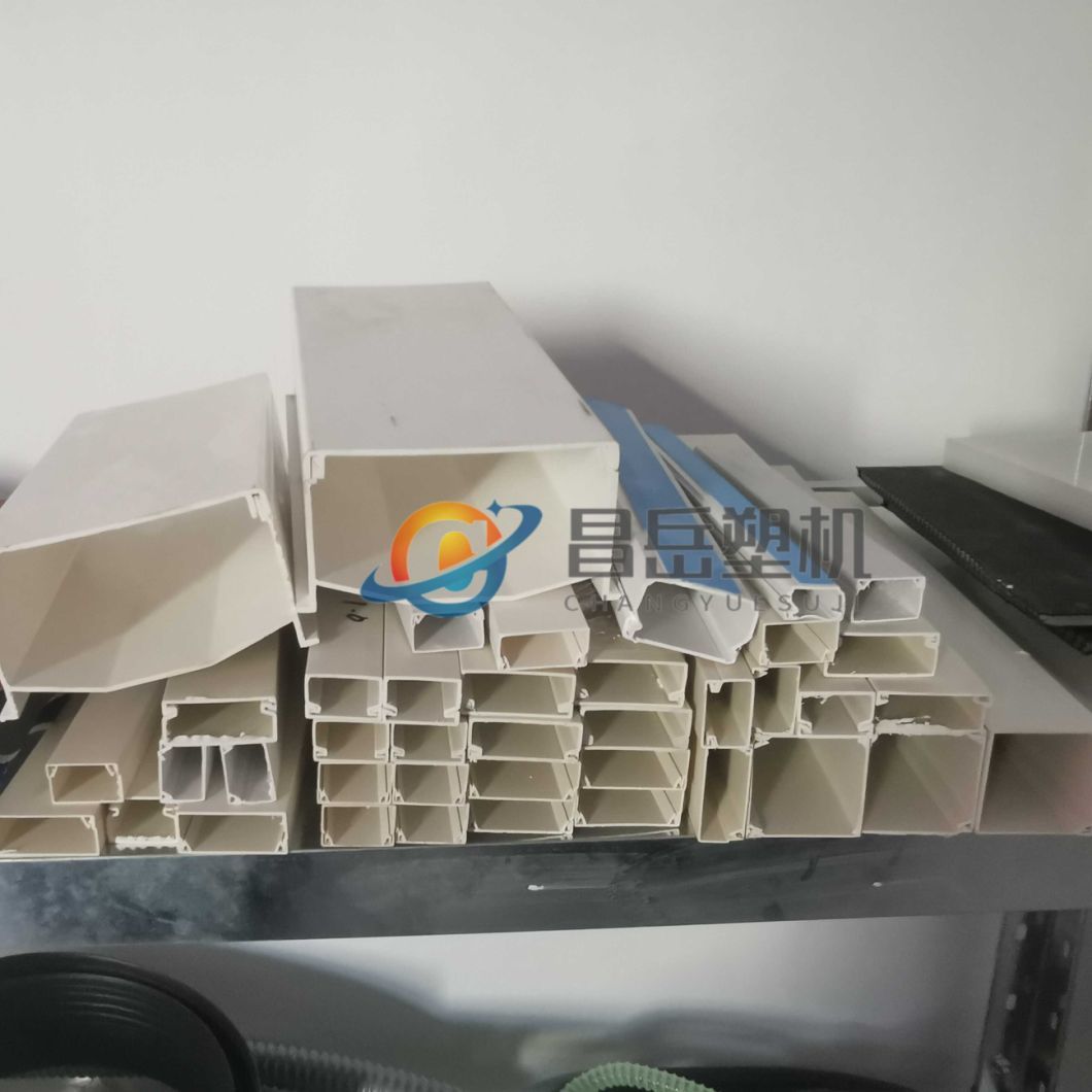 UPVC Wire Duct Cable Duct PVC Profile Extrusion Production Line Plastic Extruder