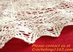 Crochet Round table clothing - table coverhandmade crochet heart doilies,