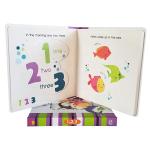Shelf Publish Hardcover Educational Board Books 3mm hard board