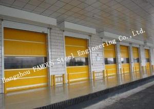 Wholesale Electrical High Speed Steel Roller Shutter Door PVC Surface For Logistics Center from china suppliers