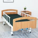 Adjustable Manual Hospital Bed Back Raising Hospital Style Beds Wooden Bed Head