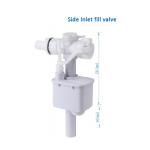 White Plastic Water Tank Adjustable Plastic Toilet Flush Fill Valve For Toilet