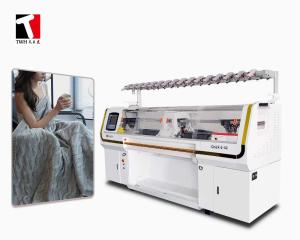 Wholesale Professional 12 Gauge Knitting Machine 100 Inch Automatic For Flat Jacquard Fabric from china suppliers