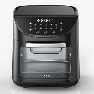 Wholesale 1800W Digital Air Fryer Hot Air Fryer Smart Touch Screen 12L Oil Free Air Fryer Oven from china suppliers