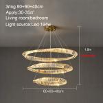 Nordic Luxury Ceiling Lamp Creative Living Room Dining Room Crystal Ceiling