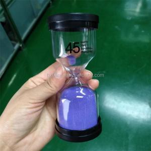 Wholesale Black Cover Hour Glass Egg Timer 1 Minute - 24 Hours Sand Clock Hourglass from china suppliers