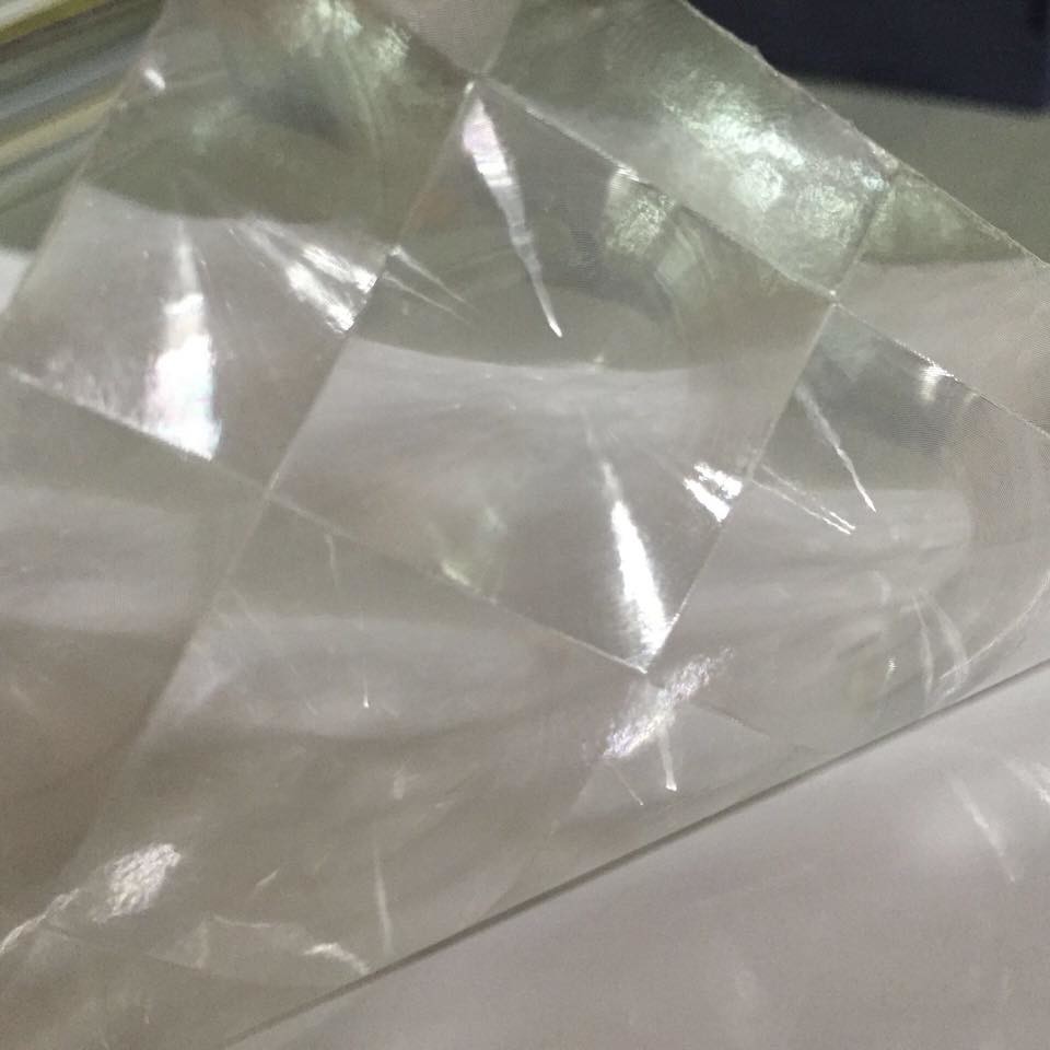 3D cat eyes cold Cold laminating film 80 mic pvc materials and 100gsm siliconized paper for protecting graphics