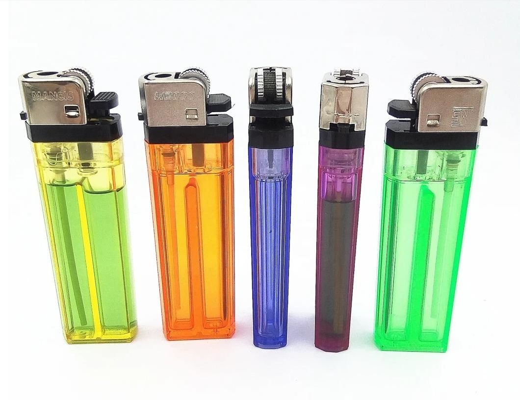 Customized Color Original Disposable Gear Pulley Lighter