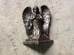 Wholesale Angel Shaped Resin Casket Parts Corner Antique Copper Appearance RSC03 from china suppliers