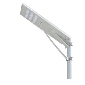 Wholesale Outdoor use die casting aluminum material silvery ip66 waterproof High brightness 120W led all in one street light from china suppliers