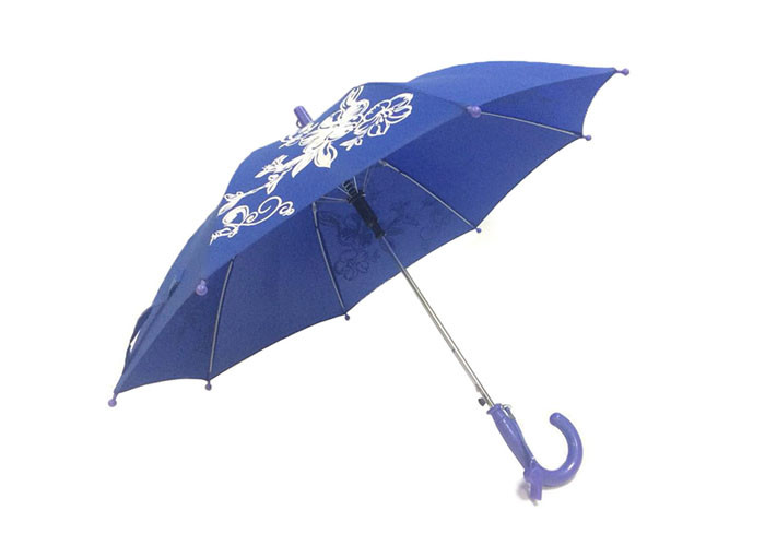 Windproof Kids Compact Umbrella , Mini Umbrella For Kids Color Change Printing