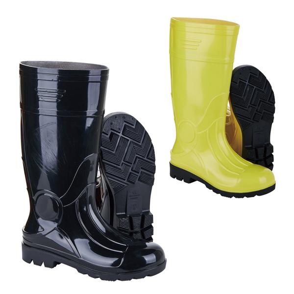 Adult PVC Midsole RB116 Industrial Rain Boots with Steel Toe and Puncture