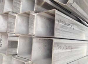 Wholesale ASTM AISI Rectangular Stainless Steel Tube with 1000mm - 18000mm Length from china suppliers